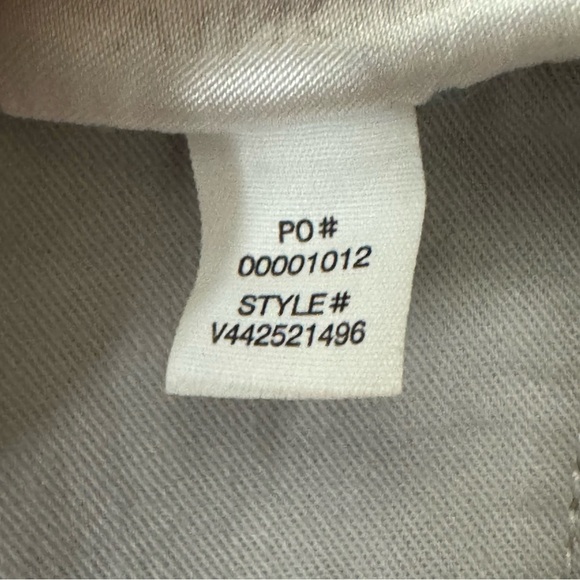 VINCE Corduroy Pants Chinos Ragweed Cords Cropped Tan Classic Size 4 - Picture 15 of 16